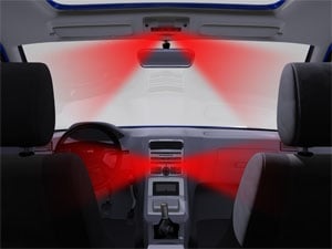 Using an IR temperature sensor array inside a vehicle Using an IR temperature sensor array